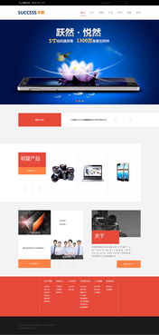 企业网站设计 从单一网页到整体网站的构建艺术